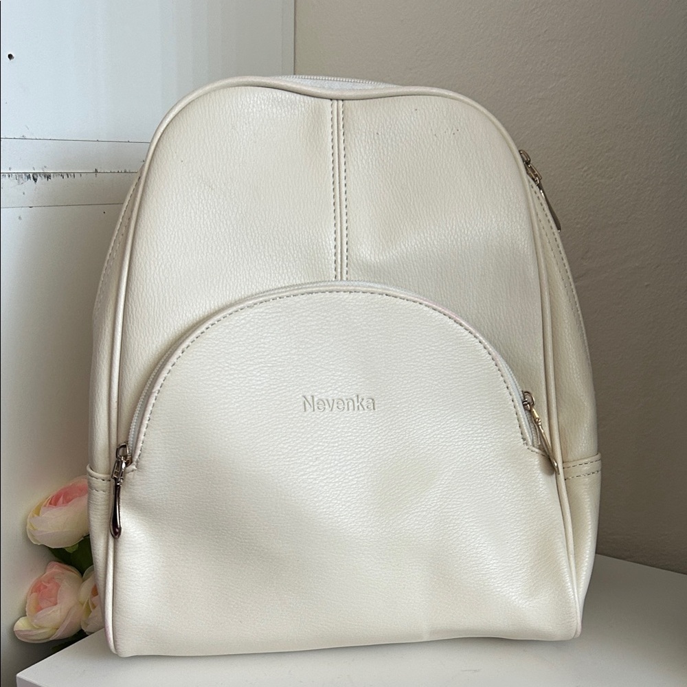 Women's Cream Backpack